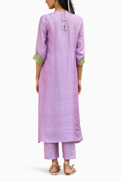 Radiant Lavender Kurta Set