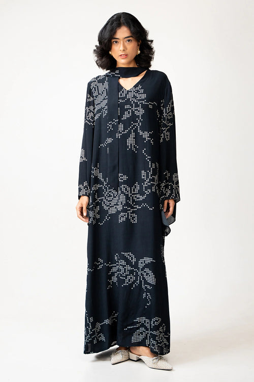 Dotted Dream Kaftan Dress