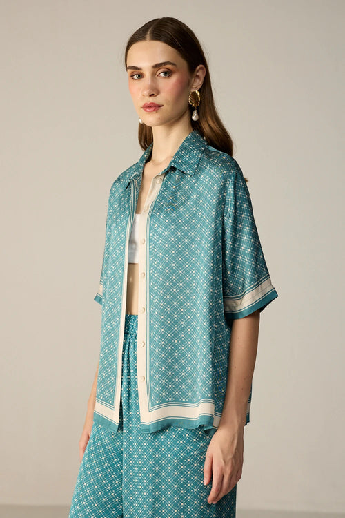 Teal Noah Shirt