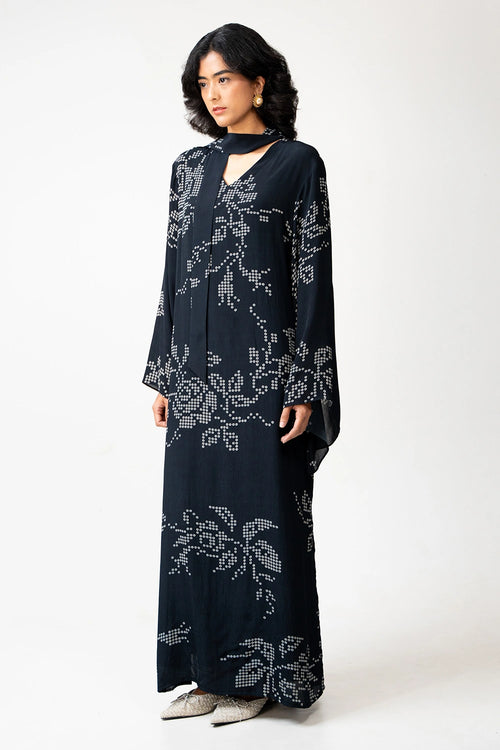 Dotted Dream Kaftan Dress