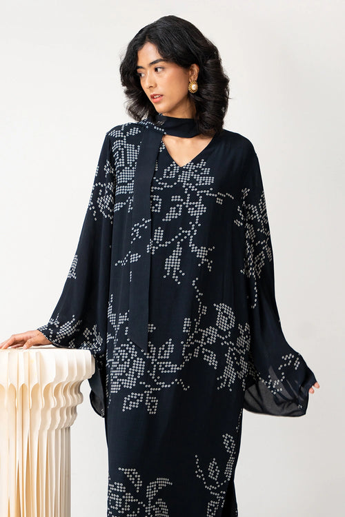 Dotted Dream Kaftan Dress