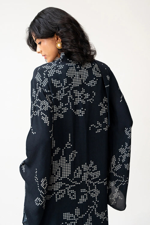Dotted Dream Kaftan Dress