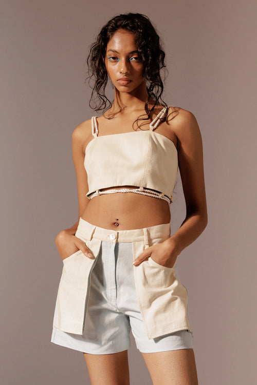 Elio Tube Top and Shorts Set