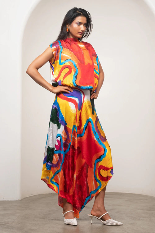 Ruel Handkerchief Dress
