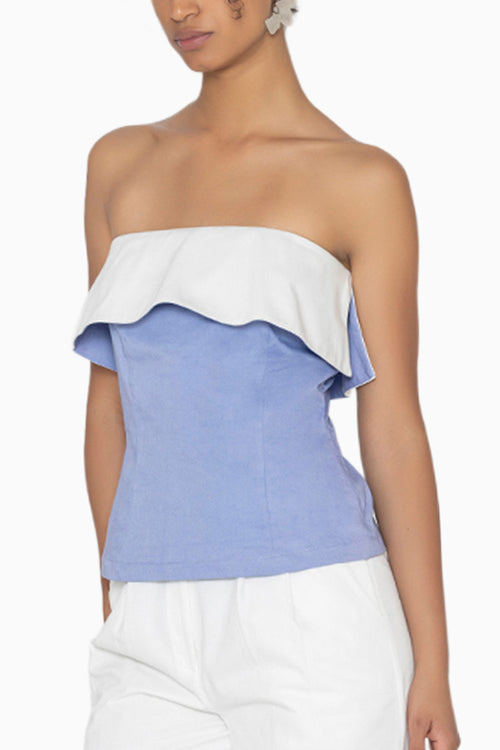 Swan Lake Blue Top