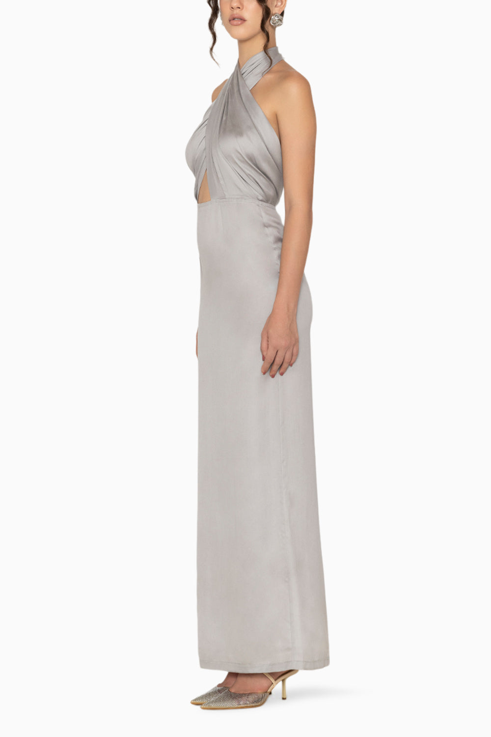 Starry Night Grey Gown