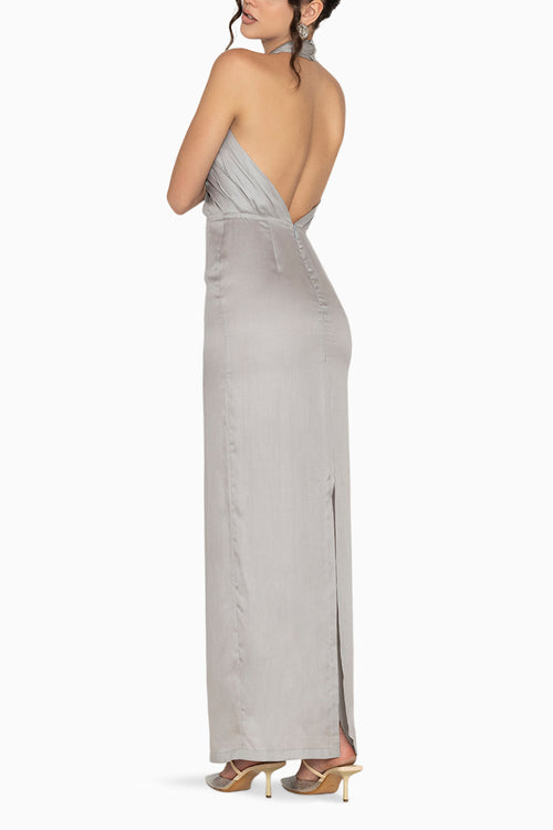 Starry Night Grey Gown