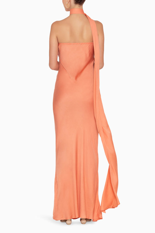 Peach Sacre Gown