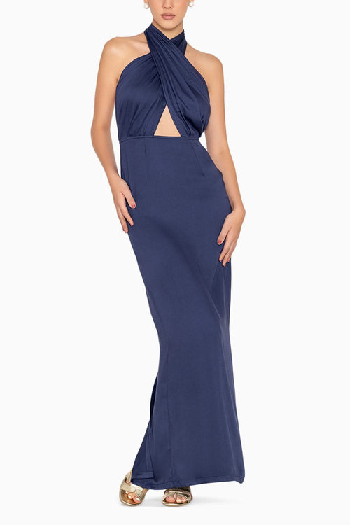 Starry Night Blue Gown