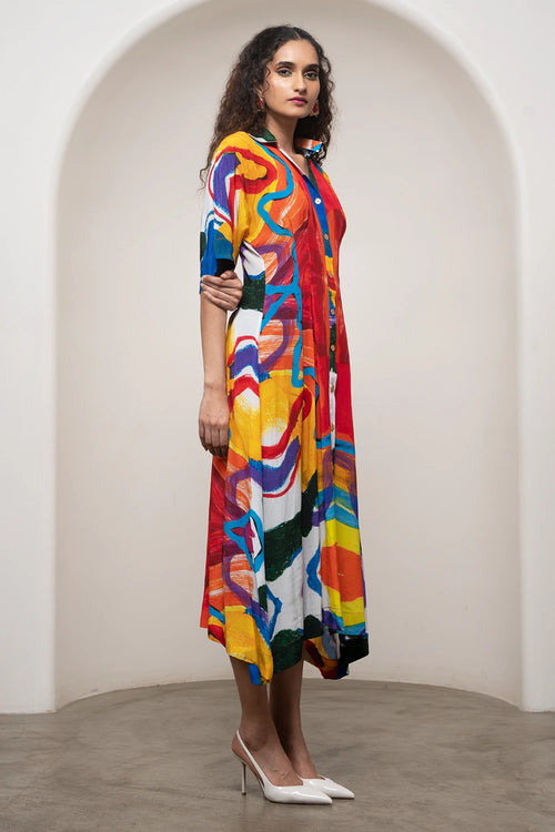 Ruel Kimono Dress