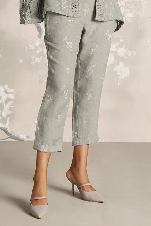 Walk in the Clouds Jade Short Kaftan and Pant