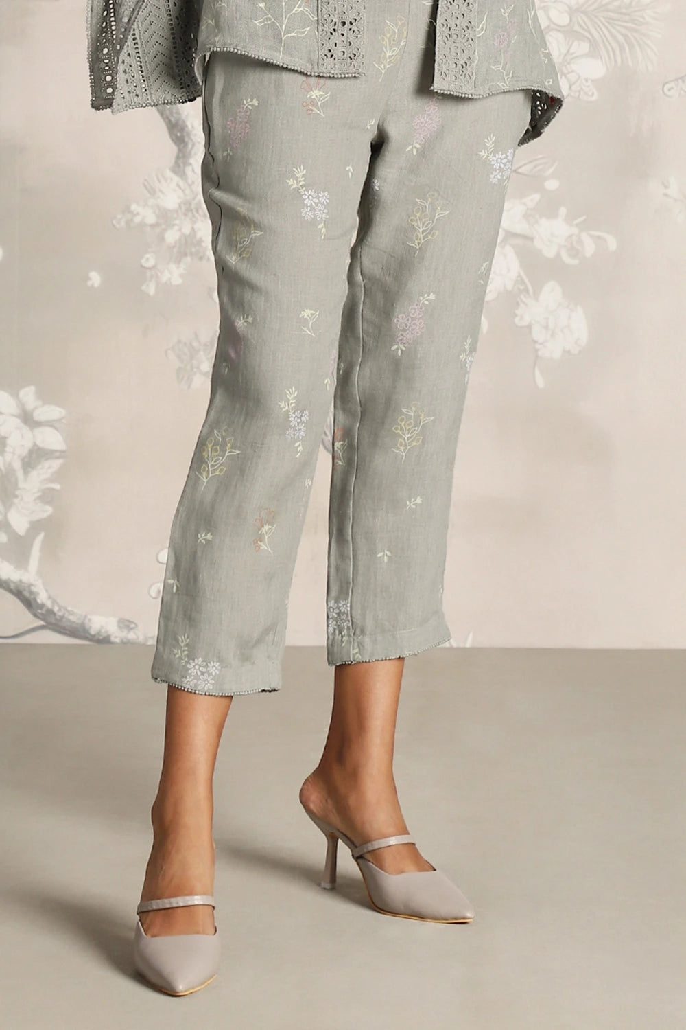 Walk in the Clouds Jade Short Kaftan and Pant