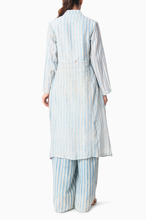 Sky Shima Tama Tie-Tunic Set