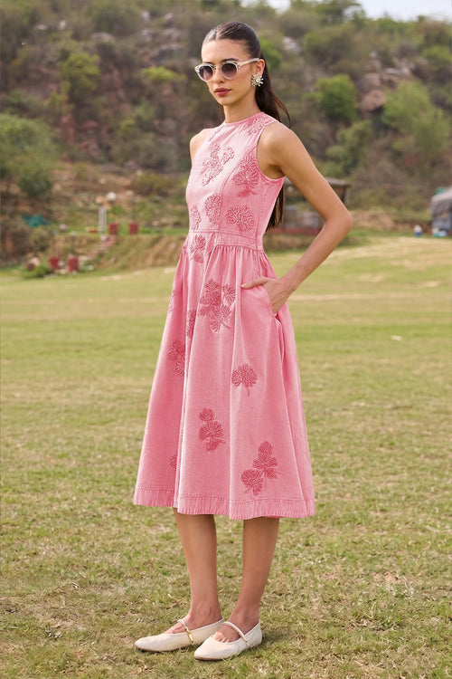 Brielle Pink Dress