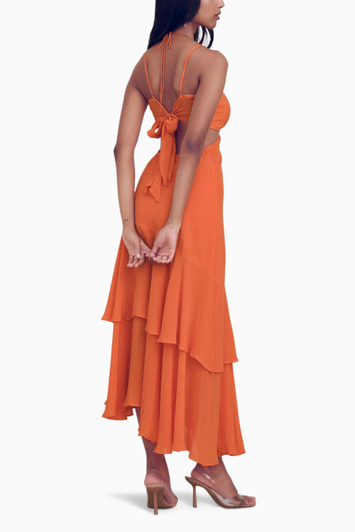 Orange Malta Dress