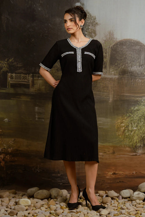 Midnight Society Black Dress