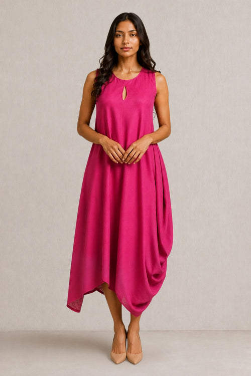 Hot Pink Bali Dress