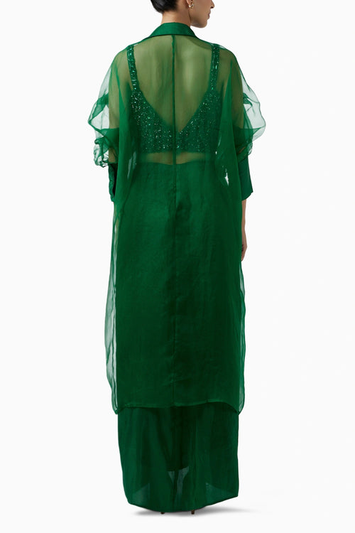 Organza Emerald Jacket