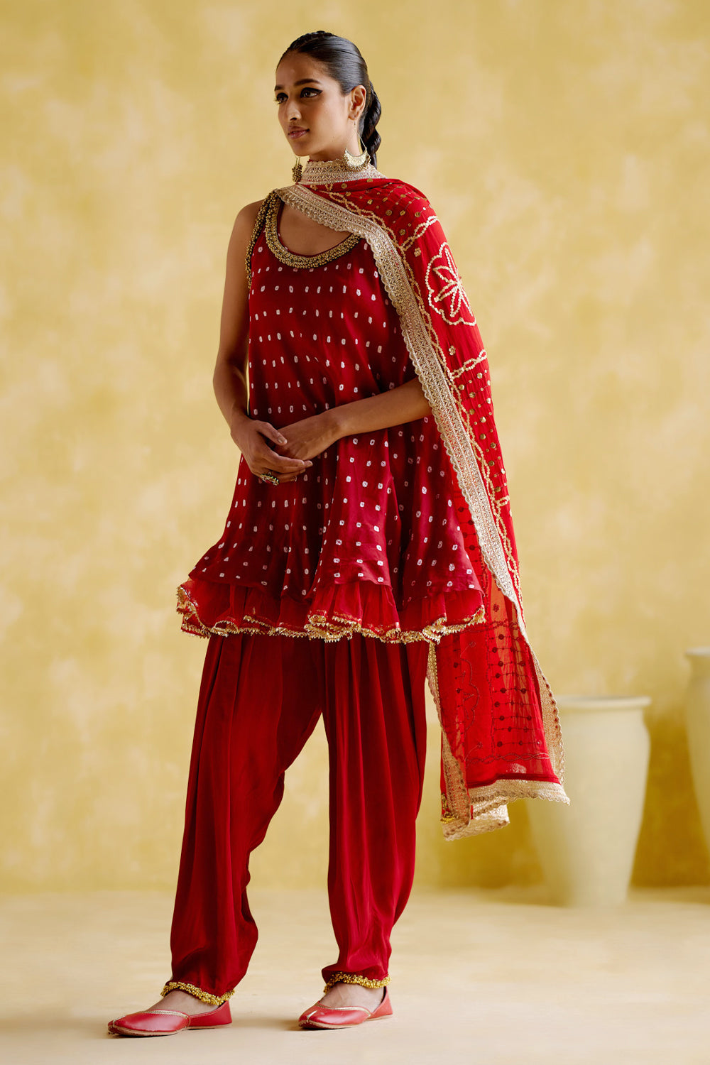 Neo Red Kurti Sets