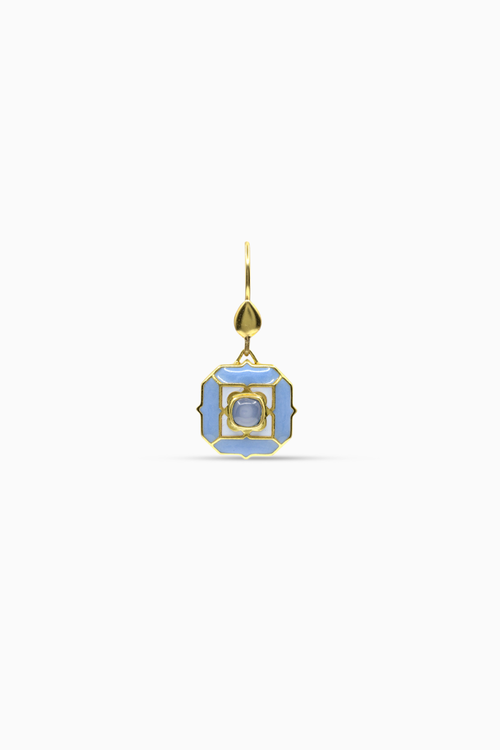 Ripple Blue Sea Breeze Earrings