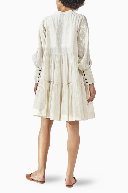 White Pebble Dress