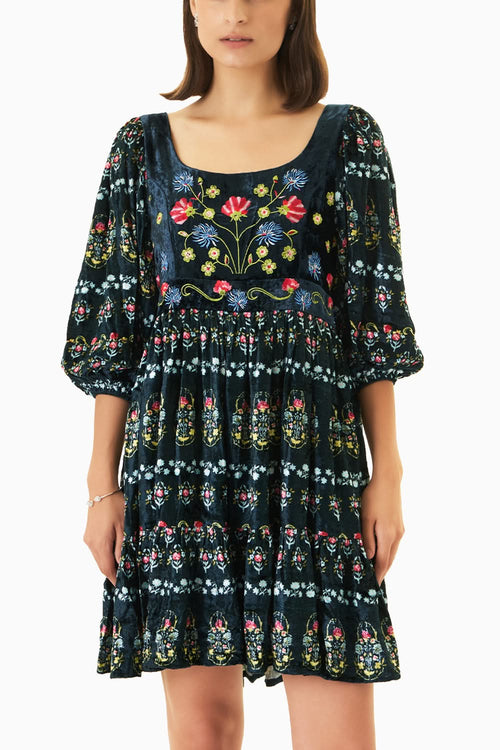 Marcella Blue Dress
