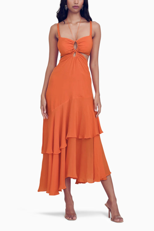 Orange Malta Dress