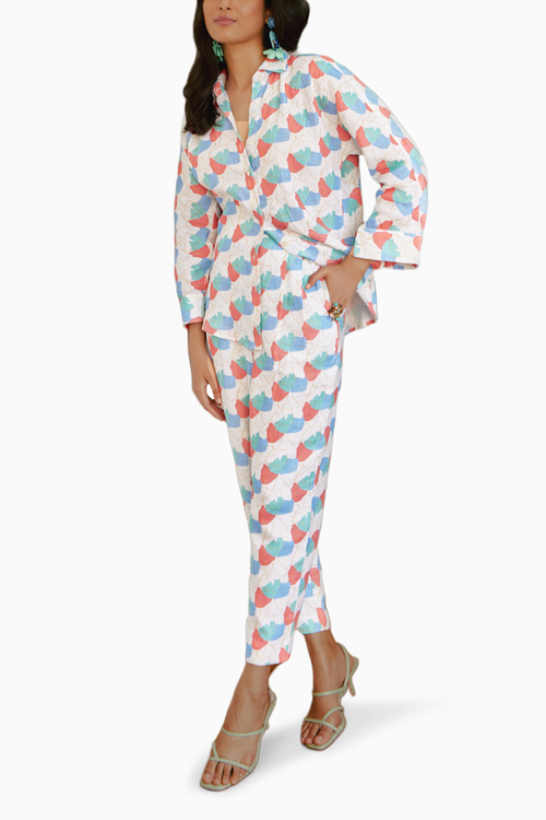 Faraway Floral Printed Shirt & Pants