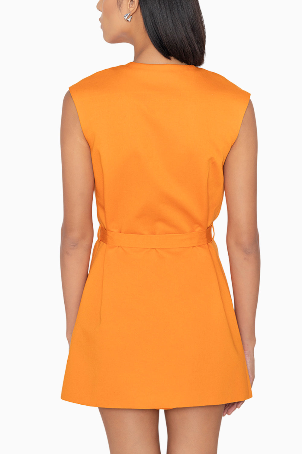 Orange Cova Santa Dress