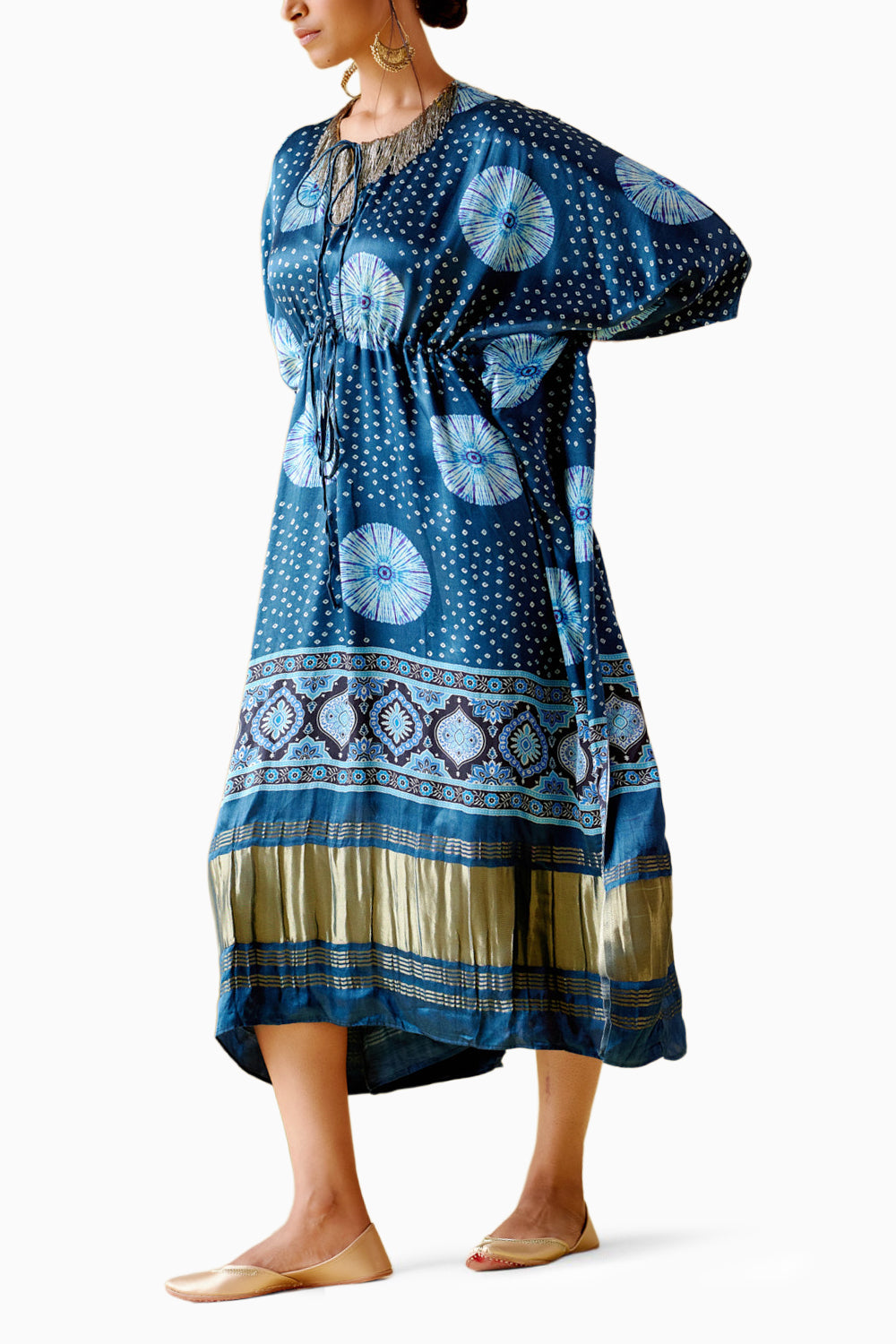 Ahilya Blue Kaftan