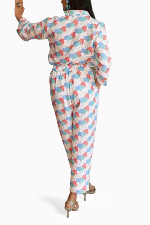 Faraway Floral Printed Shirt & Pants
