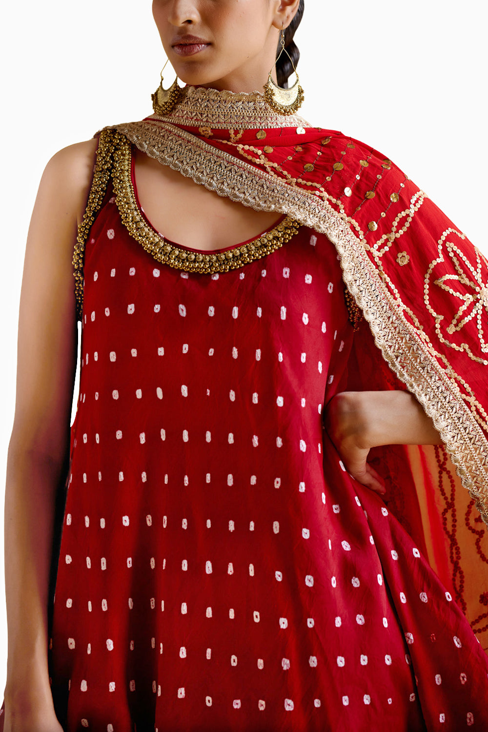 Neo Red Kurti Sets