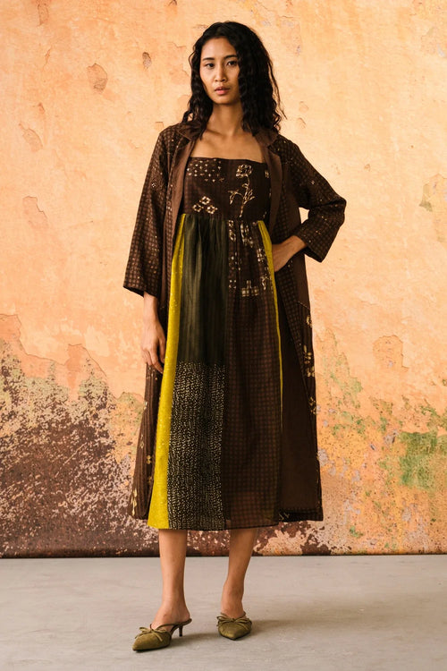 Multi Color Nerissa Dress with Riva Jacket