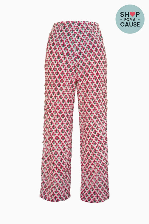 Red Mogra Pants