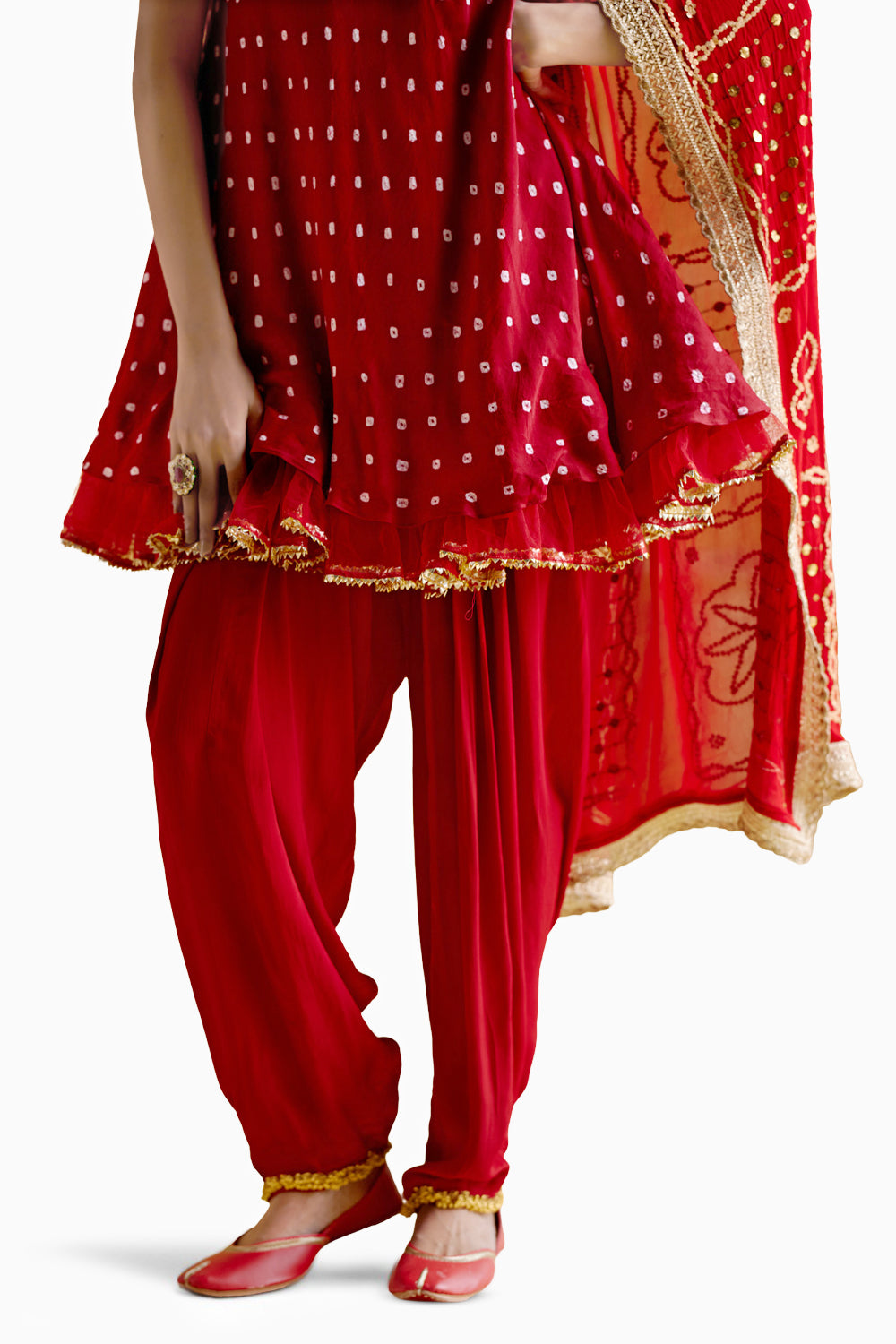 Neo Red Kurti Sets