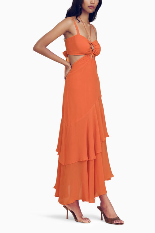 Orange Malta Dress