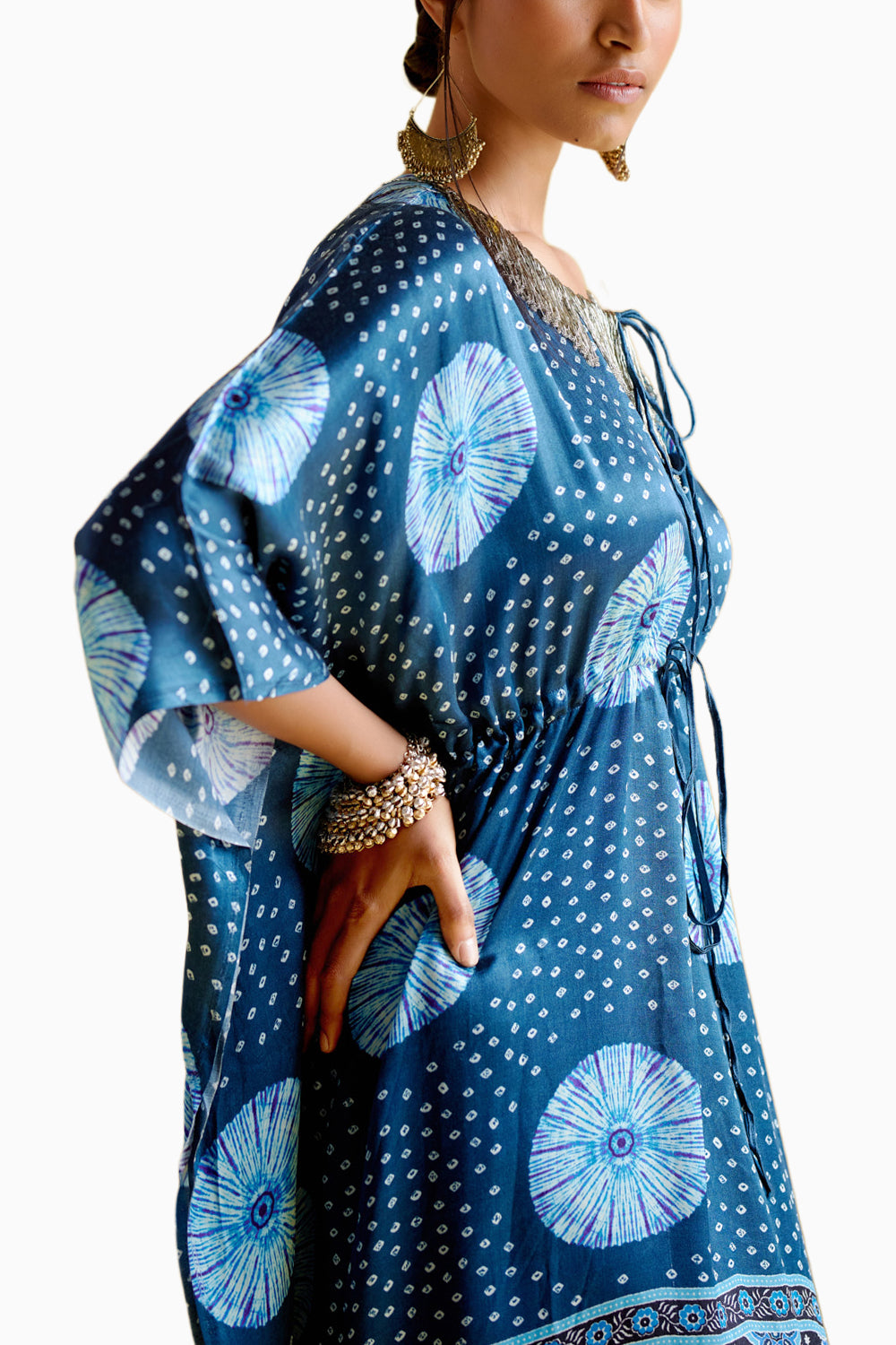 Ahilya Blue Kaftan