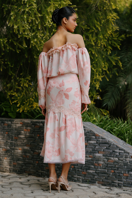 Soft Stitch Lace Co-ord Set