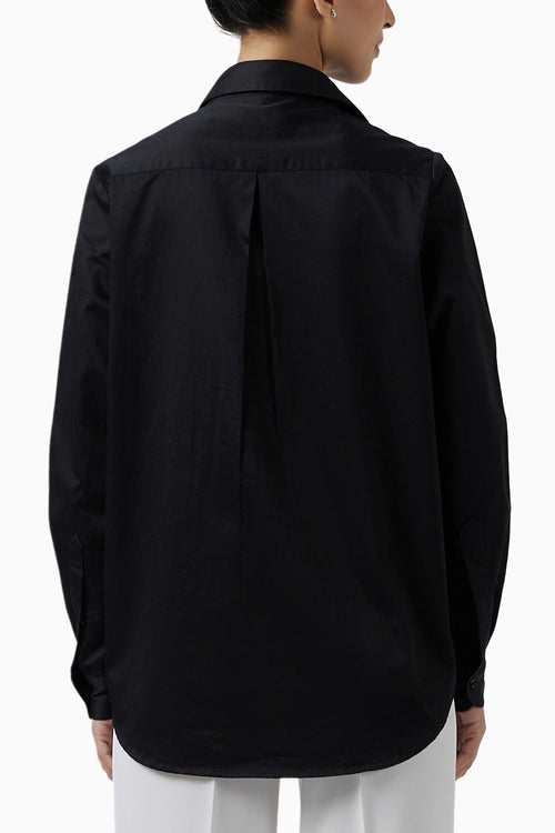 Pearl Rose Black Shirt