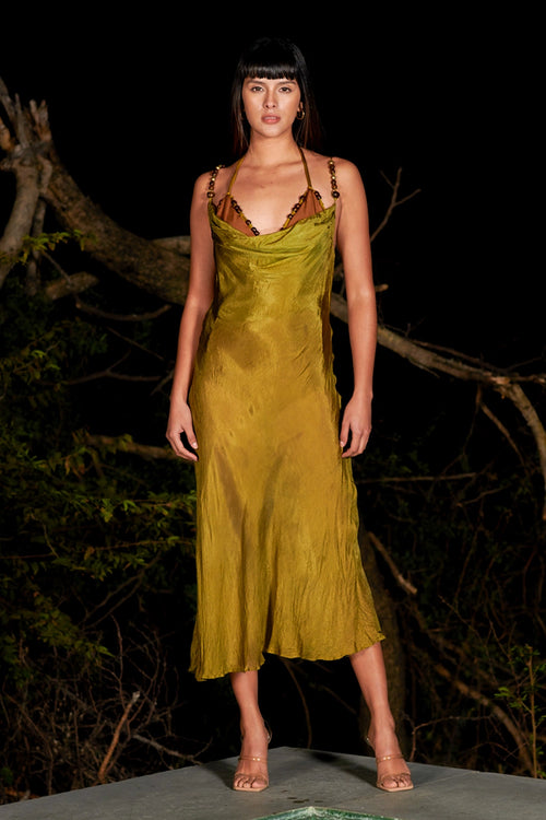 Jungle Green Dress