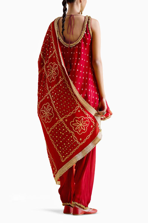 Neo Red Kurti Sets