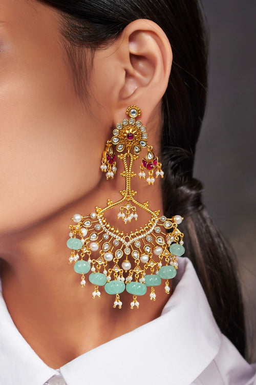Touch Of Azure Earrings