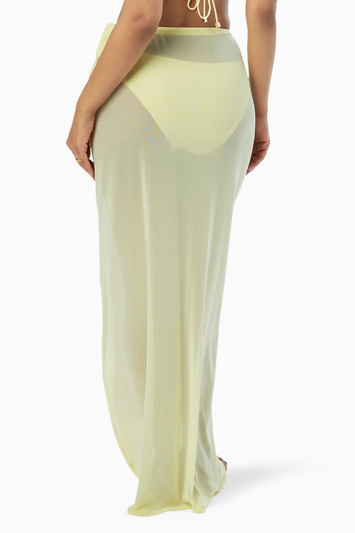 Golden Haze Crest Sarong