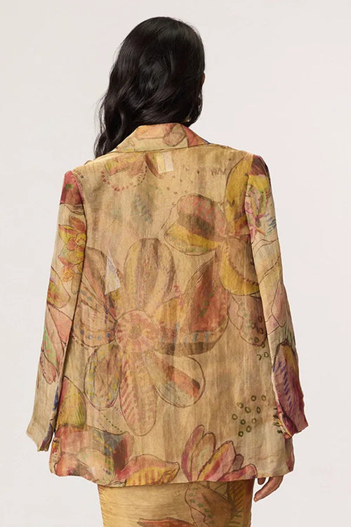 Gold Micah Blazer