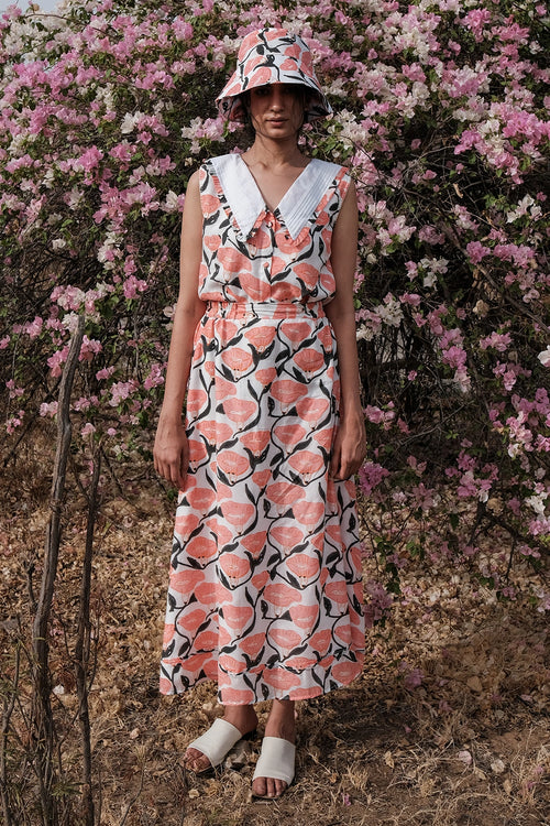 Eva Vintage Maxi Skirt