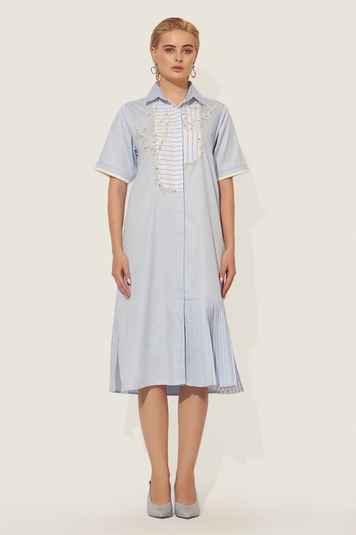 Blue Nyra Dress