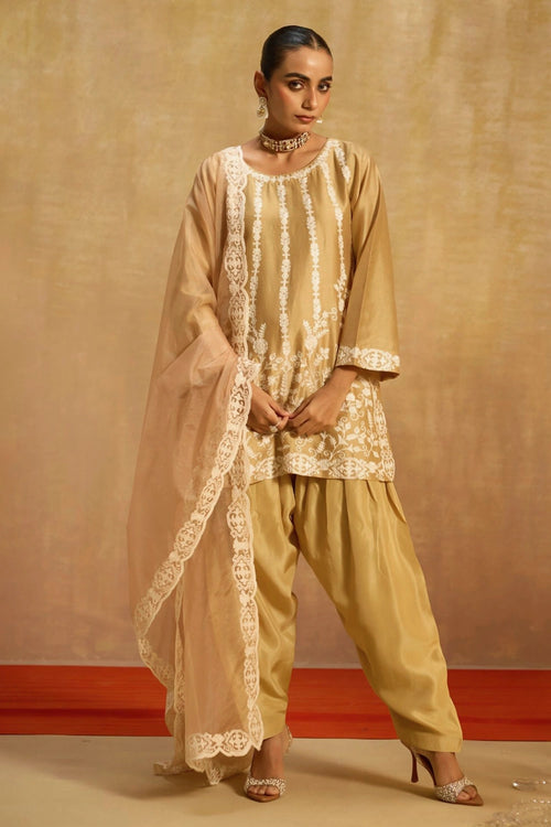Anmol Yellow Salwar Suit Set