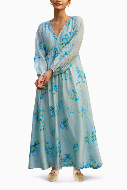 Rejoice Poppy Blue Dress