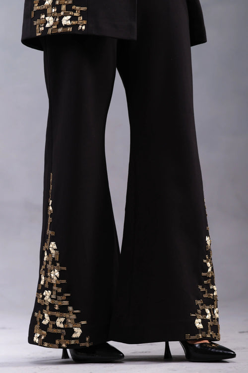 Black and Gold Kohl Pant