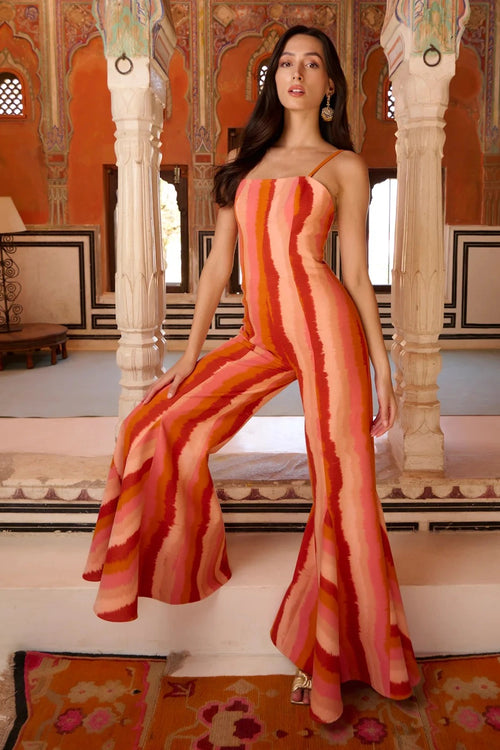 Multi Sun Waves Jumpsuit